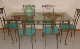 Mesa Comedor Forja con 6 sillas a juego-1492
