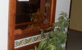 Entrada en madera de Abeto con PARAGUERO-1487