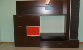 Mueble Moderno en Wengué-Mandarina-1563