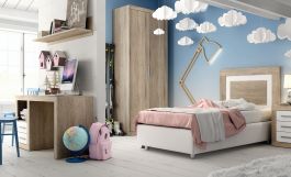 Composición dormitorio juvenil moderno JORD-232