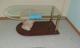Mesa Centro con Figura Caballo-Marmol-1551