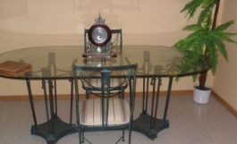 Mesa comedor en Forja VERDE-OXIDO-1479