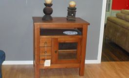 Mesa T.V. Rústica en madera Abeto-1308